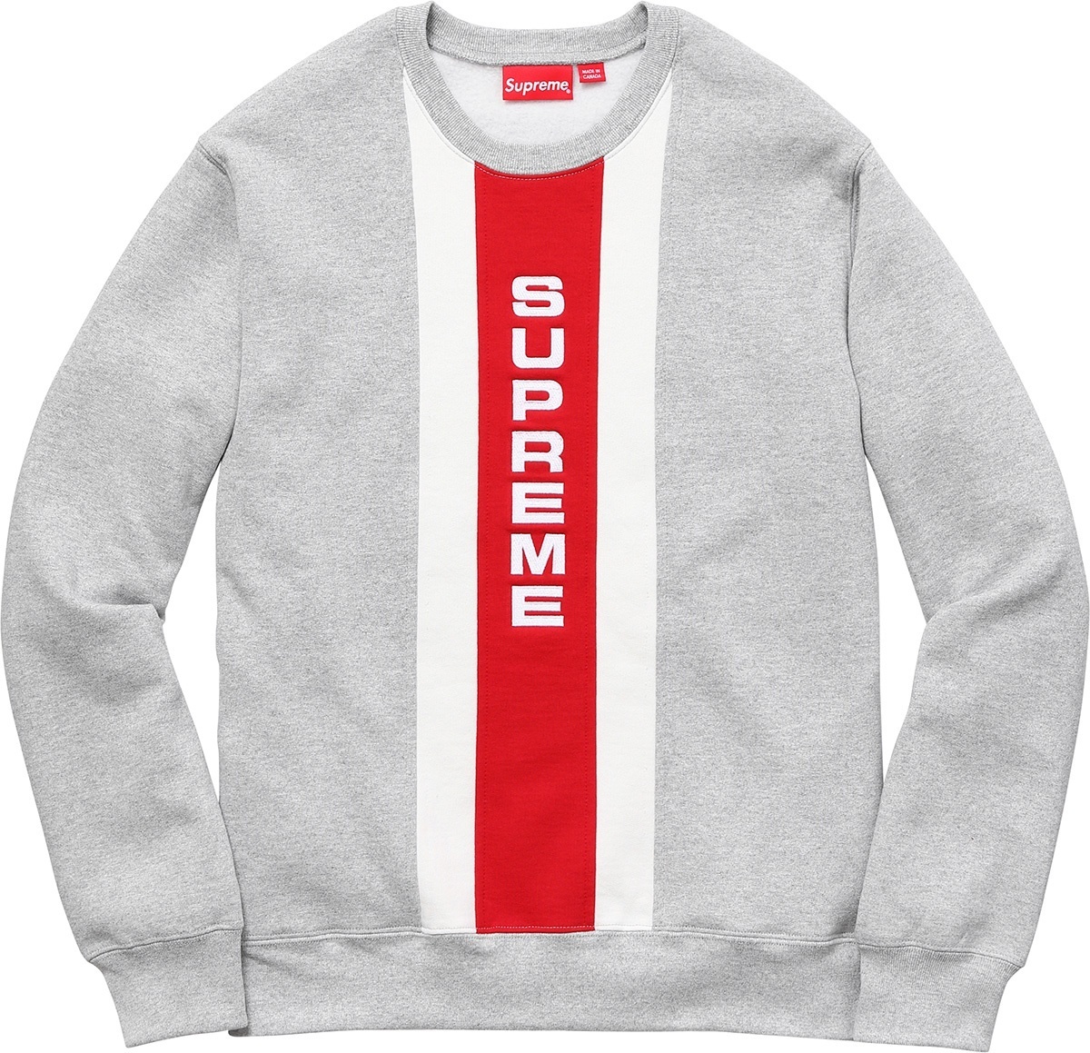 Vertical Logo Panel Crewneck view 2